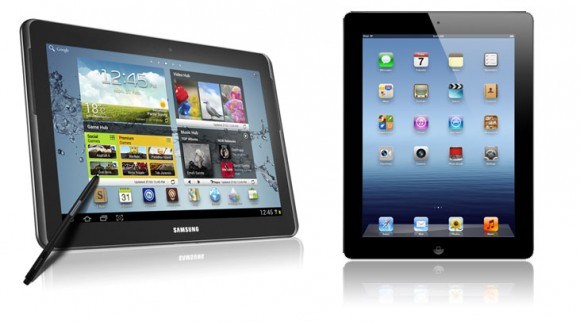 Samsung Galaxy Note 10.1 N8000 vs Apple iPad 3 The New Ipad Comparison