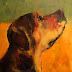 Treat Time Contemporary Dog Portraits by Arizona Artist Amy Whitehouse