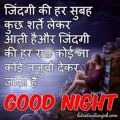 Good Night Wishes In Hindi