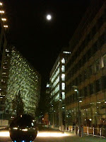 Moon over Car park