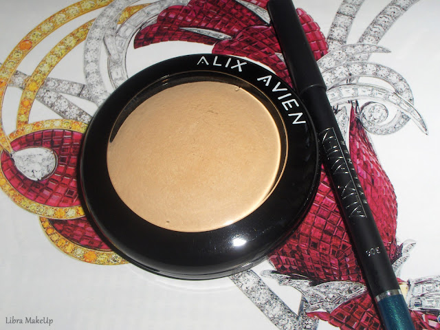 alix avien terracotta pudra, terracotta powder, green eyeliner , yeşil göz kalemi