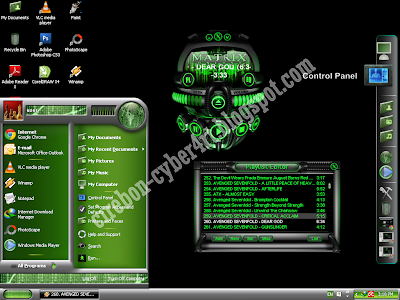 Mengubah Tampilan Windows XP dengan Matrix Skin Pack 2.0