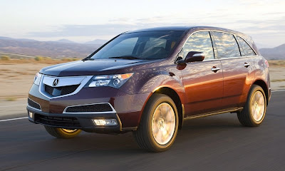 2011 Honda updated SUV Acura MDX details