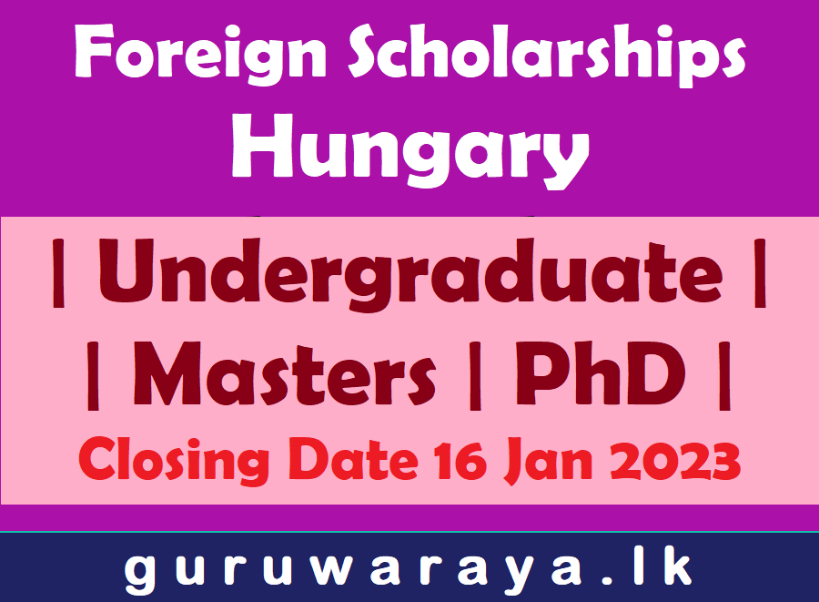 Foreign Scholarship - Hungary 