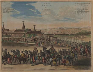 Benin-City Description de l'Afrique 1686