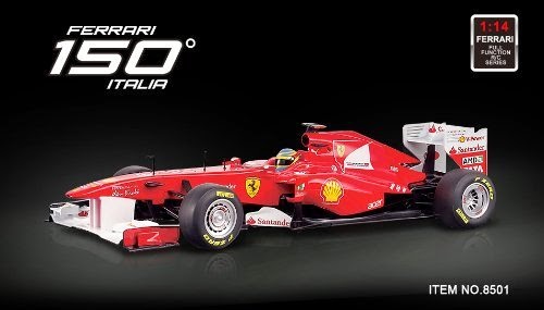 1/14 Scale Ferrari F150 Italia Radio Control F1 Racing Car R/C RTR (Battries Including)