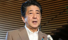   Il primo ministro giapponese Shinzo Abe