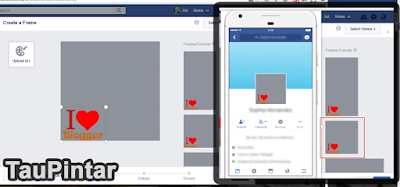 Cara mudah Membuat Bingkai Foto Facebook