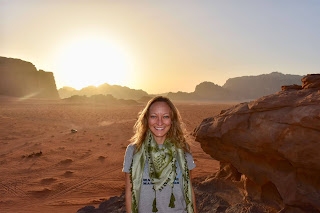 Jordan; wadi rum; sunset