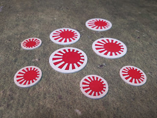 Warbases Japanese patrol markers and jumping off points