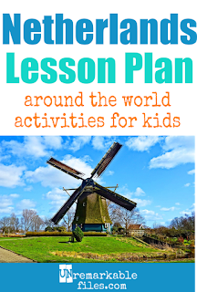 Building the perfect Netherlands lesson plan for your students? Are you doing an around-the-world unit in your K-12 social studies classroom? Try these free and fun Holland activities, crafts, books, and free printables for teachers and educators! #holland #netherlands #lessonplan #educational #kids