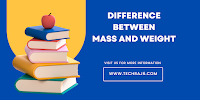 Difference Between Mass and Weight