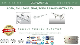 Pasang Antena TV Nambo Jaya Karawaci Tangerang