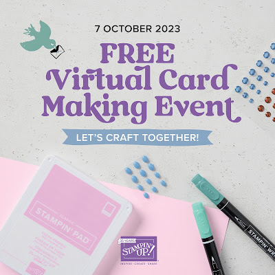 Celebrate World Card Making FREE Virtual Event 7 October 2023