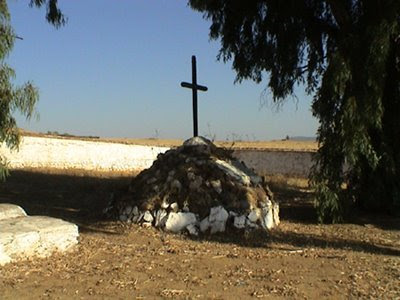 Tumulo funerario. Fotografía de José Pecero Merchán
