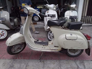 Dijual Vespa Mungil PTS100 Harga Dibawah Kolor