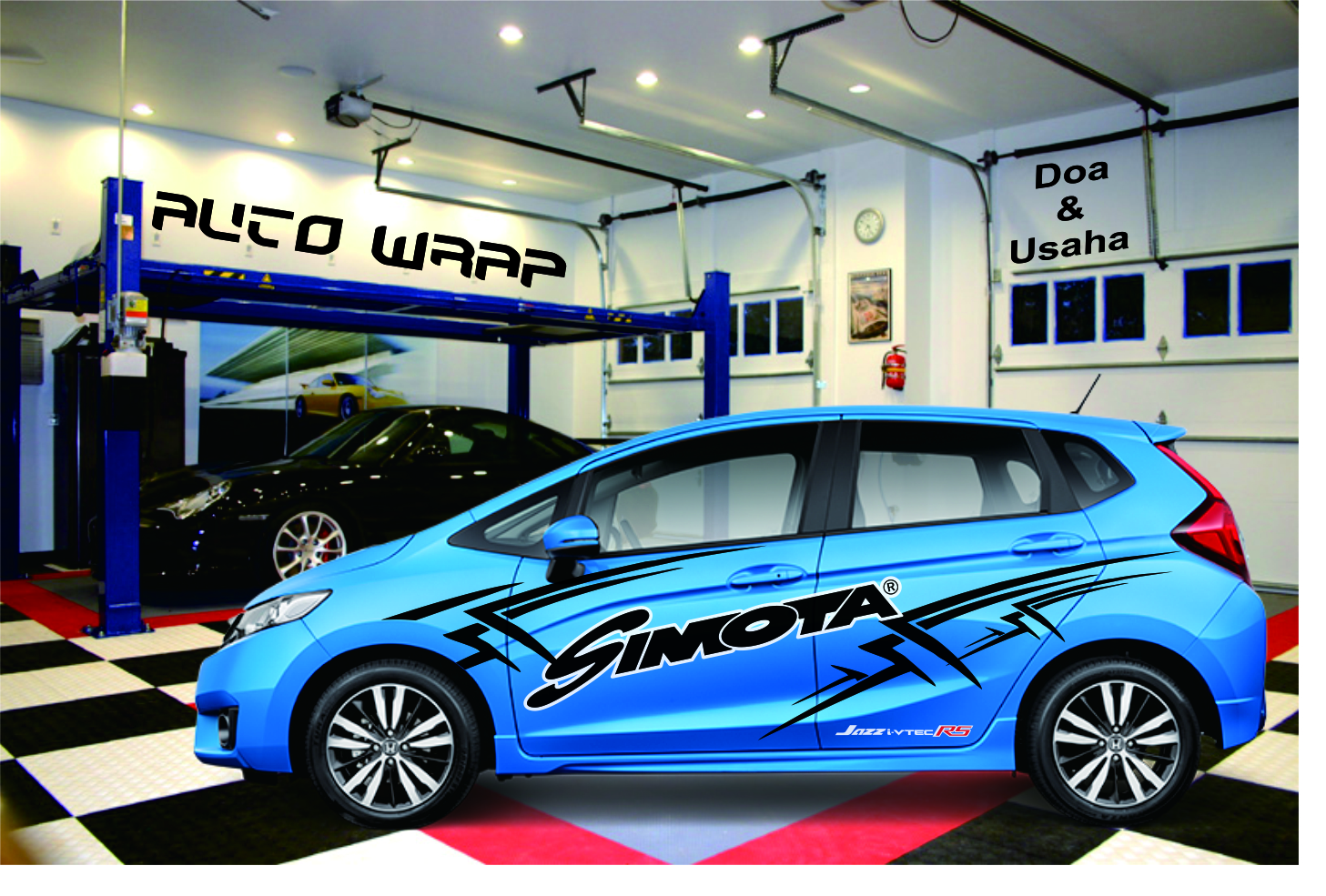 Modifikasi Sticker Mobil Honda Jazz Rdc Sticker Jakarta Gambar