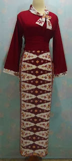 model gamis batik