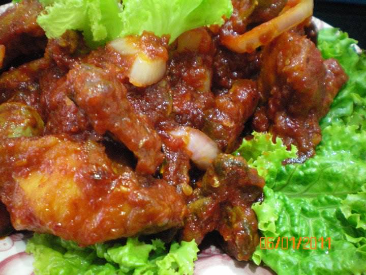 Resepi Ayam Sambal Elly In Wonderland - Surasmi N