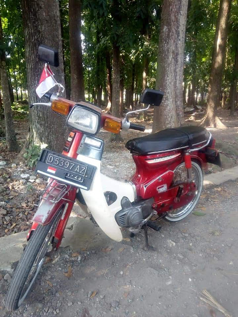 Honda C700E Th1981 Plat D Bandung Surat Komplit Mati,