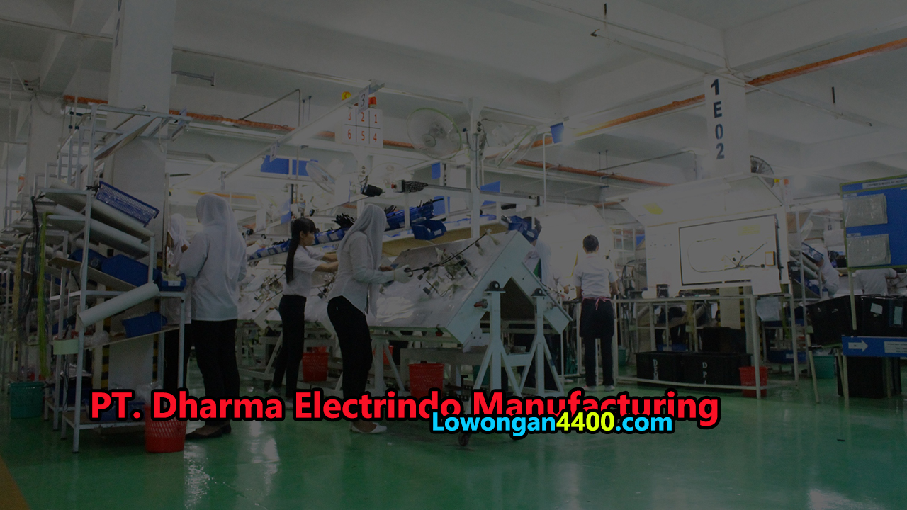 Lowongan Kerja PT. Dharma Electrindo Manufacturing