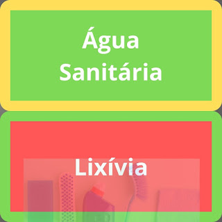 Lixívia ou Água Sanitária