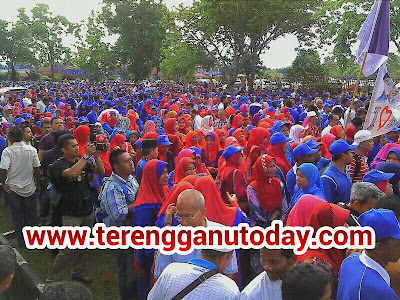 Gambar Perarakan Calon Pas Dan Barisan Nasional Pilihanraya Kecil Kuala Besut