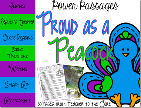 Informational reading and fluency from Teacher to the Core