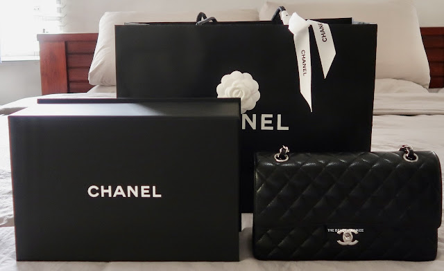 How to spot a fake Chanel classic flap medium silver hardware caviar leather + Bag review morena filipina luxury bag blog