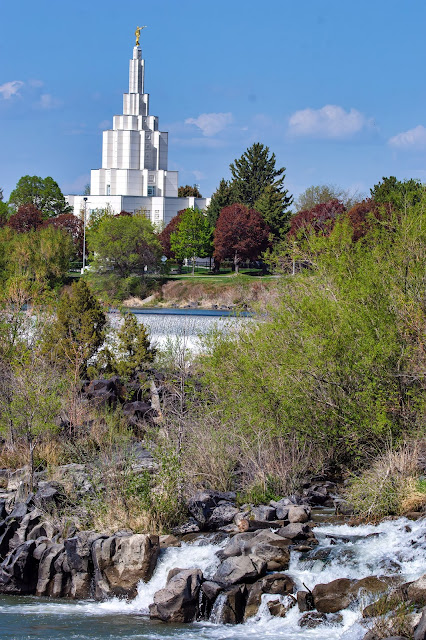 Idaho Falls Idaho LDS Mormon Temple