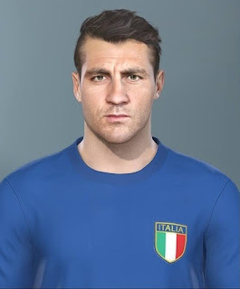 PES 2019 Faces Christian Vieri By DNA+I Facemaker