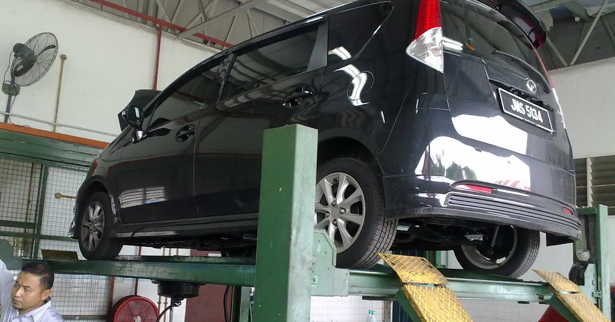 MAMA & PAPA BLOG: Servis kereta