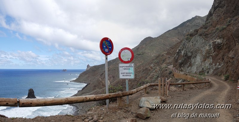 Puerto de la Cruz - Las Teresitas - Macizo de Anaga - Roque de las Bodegas - Punta del Hidalgo