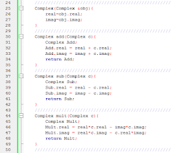 complex numbers