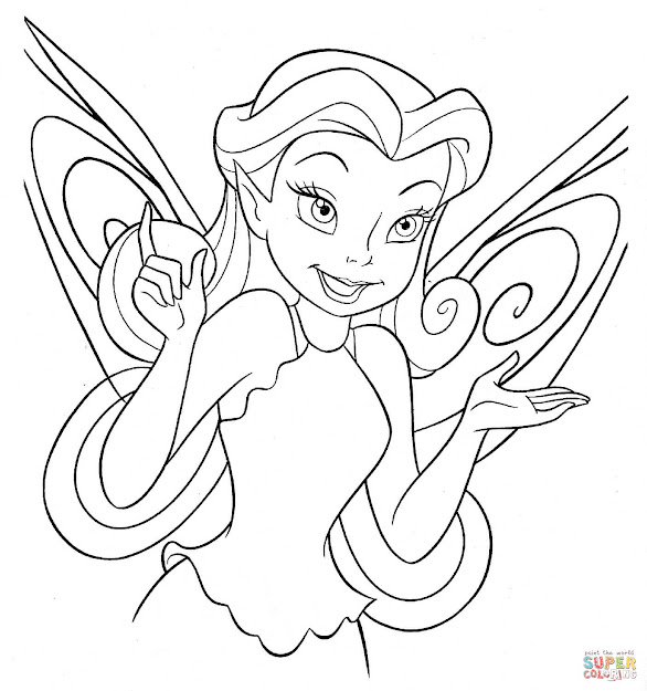 Click The Beautiful Rosetta Coloring Pages 