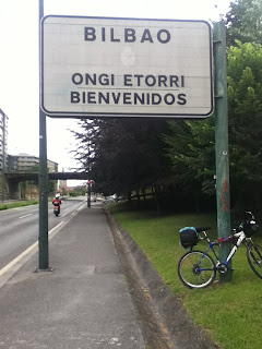 sul cammino del norte con bici brunello