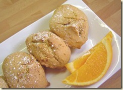 galletas de naranja