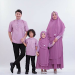 GAMIS COUPLE ANAK DAN IBU SIMPLICITY SET BY MOZRE