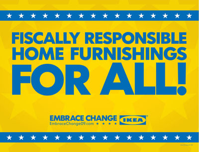 Ikea campaign: Fiscally responsible home furnishings for all