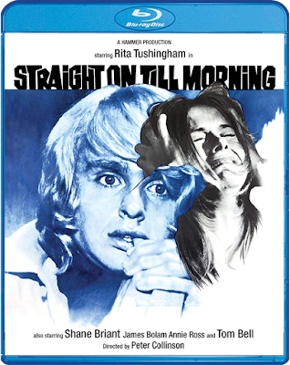 Blu-ray Cover for Scram Factory's Blu-ray of STRAIGHT ON TILL MORNING.