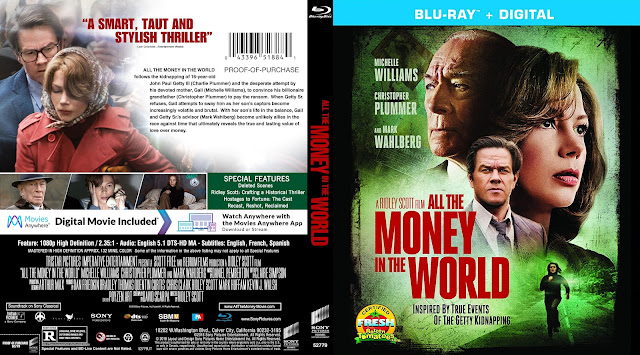All The Money In The World Bluray Cover - Cover Addict 