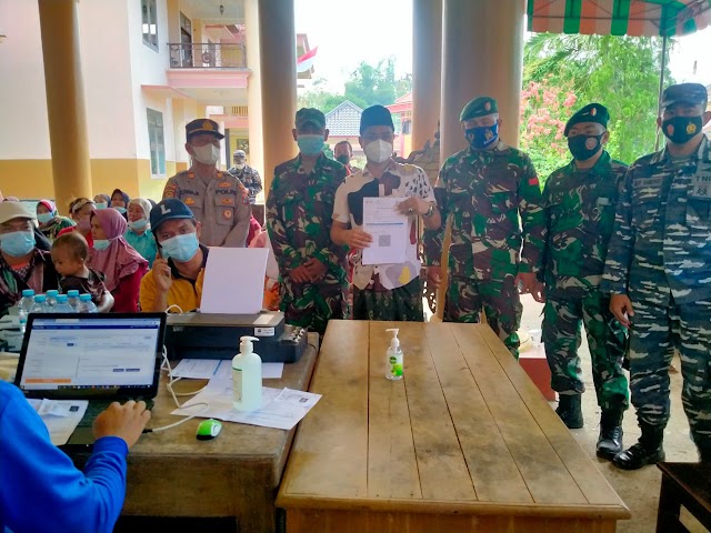 Optimalkan Pencapaian Vaksinasi di Kecamatan Modung - Bangkalan