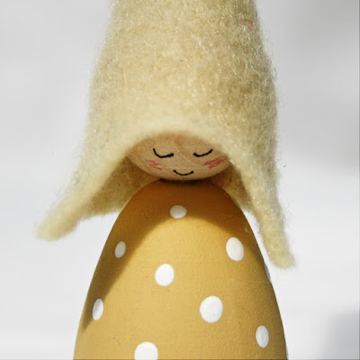 Yellow spots Cornish Pixie Elf