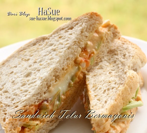 HaSue: I Love My Life: Sandwich Telur Bermayonis ala2 
