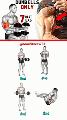 8 Dumbbell Workouts
