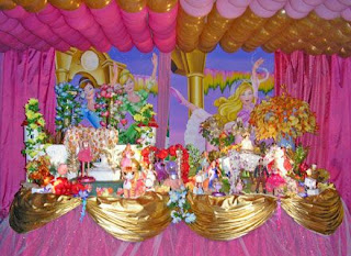 Children parties, Barbie decoration