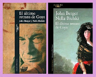 Portadas de la obra de teatro histórica El último retrato de Goyam de John Berger y Nella Bielski