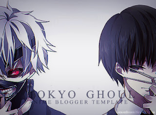Tokyo Ghoul v2 Blogger Template