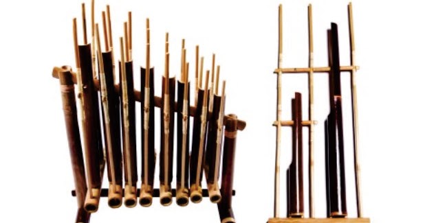 Angklung Sarinande Bambu Hitam Angklung Angklung 