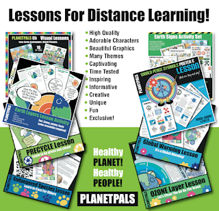 Distance Learning Remote Learning Resources - If you need resources that are inspiring, fun, and light hearted for kids to learn about their world, earth science, life skills and health, try some of Planetpals activities! 